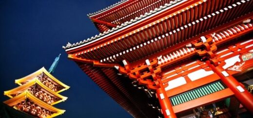 Temple in Tokyo symbolizes where Logisteed was founded. Used in company outline so users can learn about Logisteed